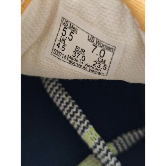 Vans Old Skool Stacked Platform Lift Shoe Sneaker Golden Yellow Womens Size 5.5 - Picture 8 of 8